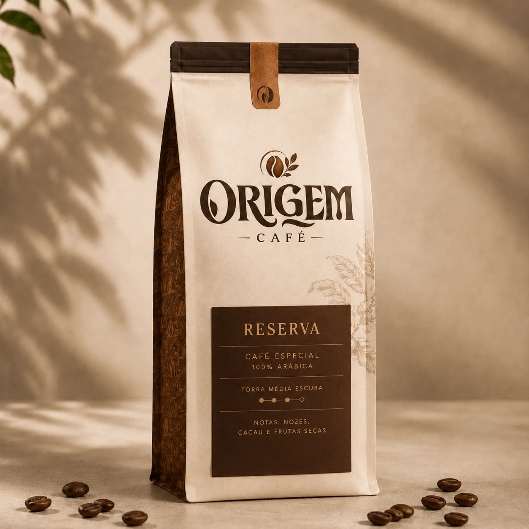 Café Reserva Origem — Torra Média Escura