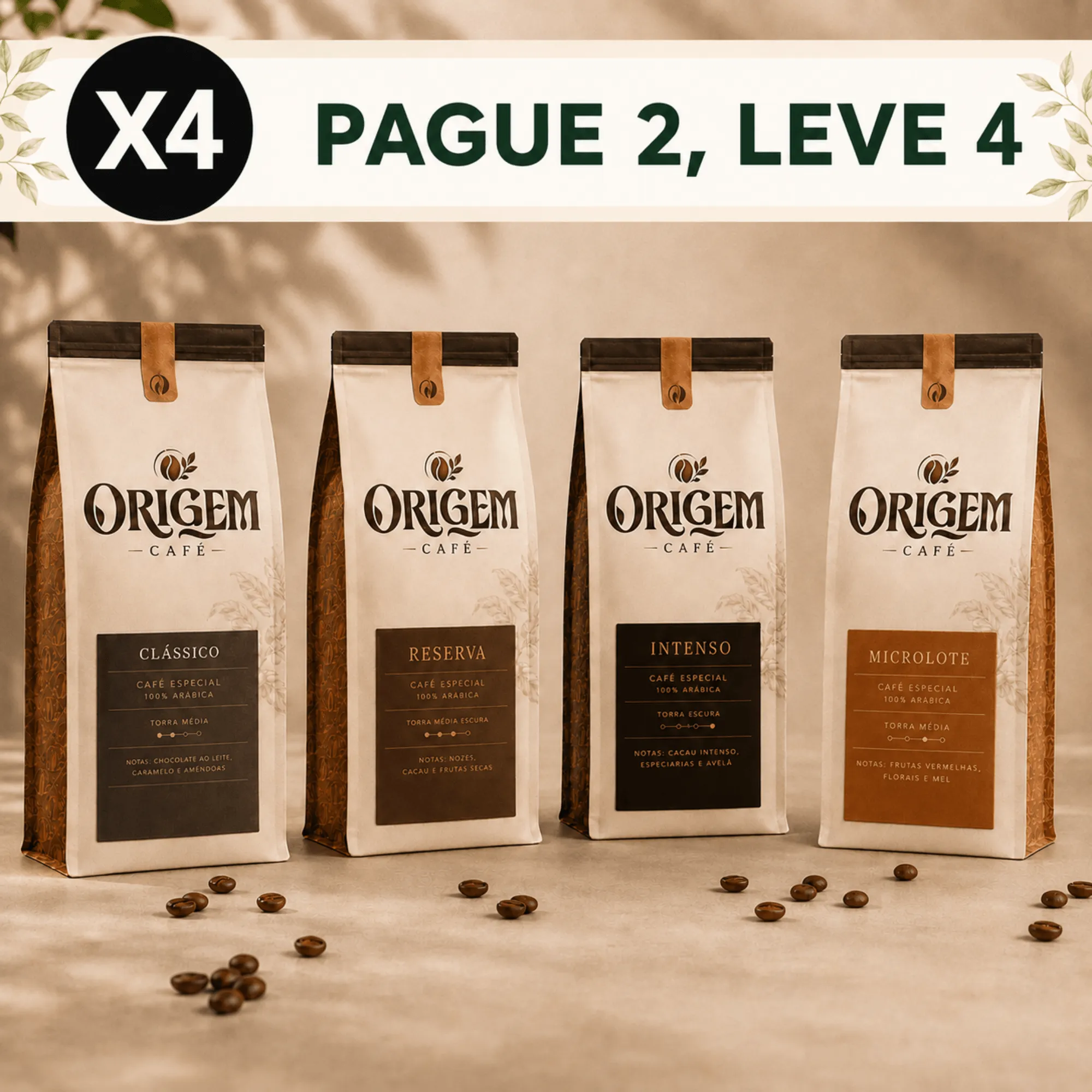 Combo Pague 2, Leve 4 — Casa de Grãos