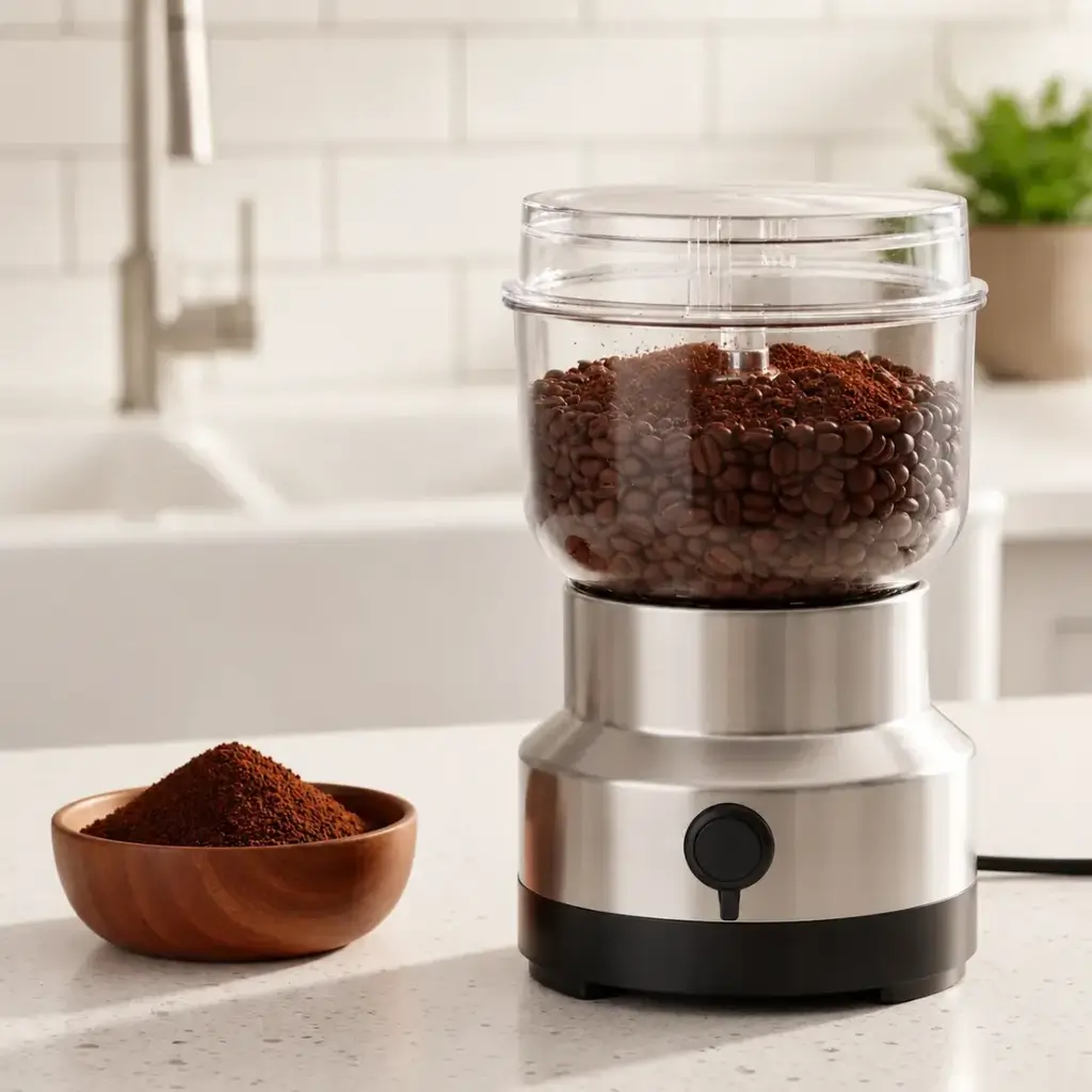 Moedor de Café e Triturador Elétrico De Grãos - Bivolt