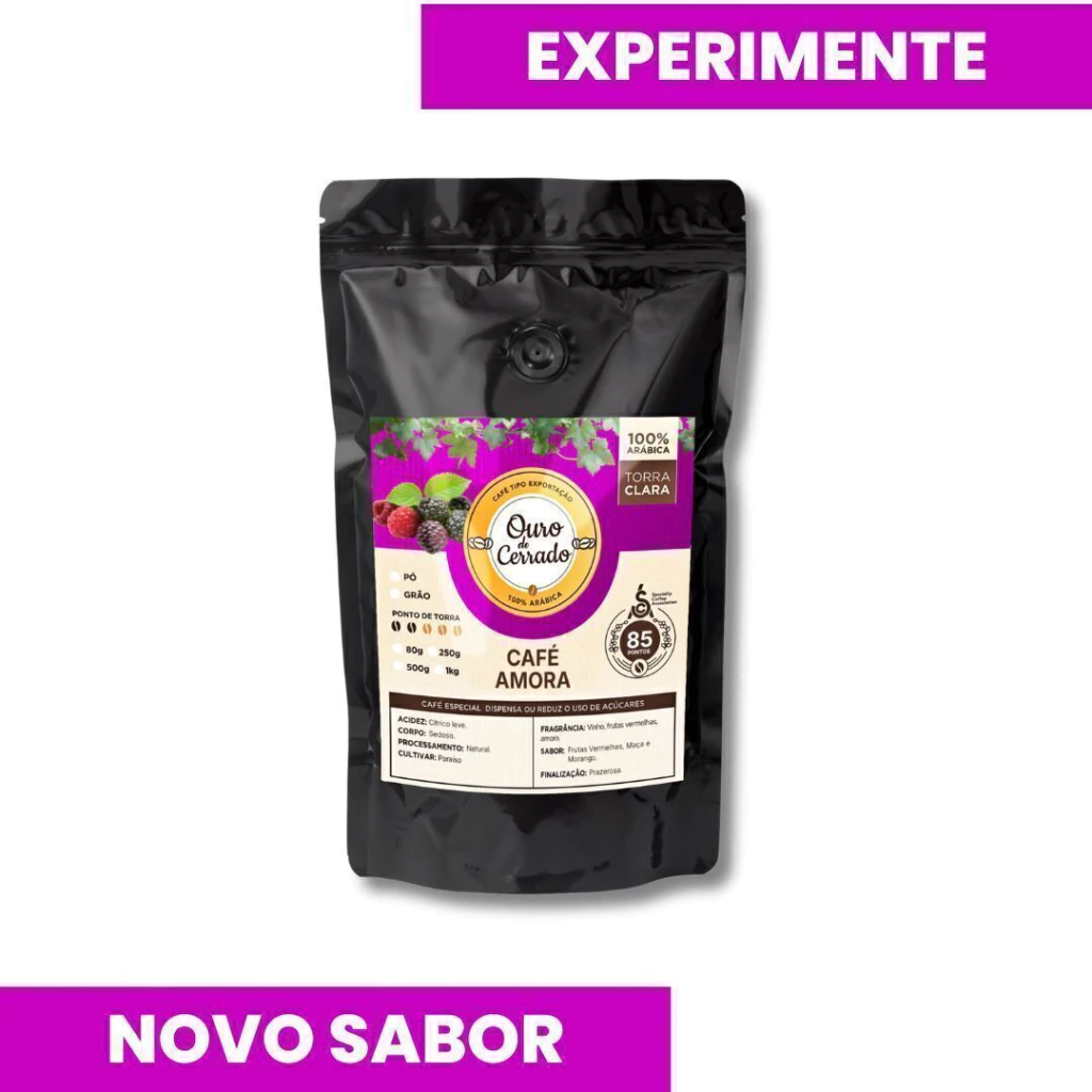 Café Especial Amora Torra Clara 85 pontos SCA