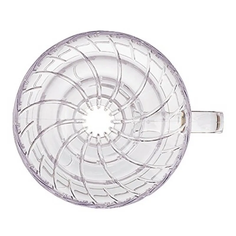 Coador Hario V60 Polipropileno Transparente Tamanho 01