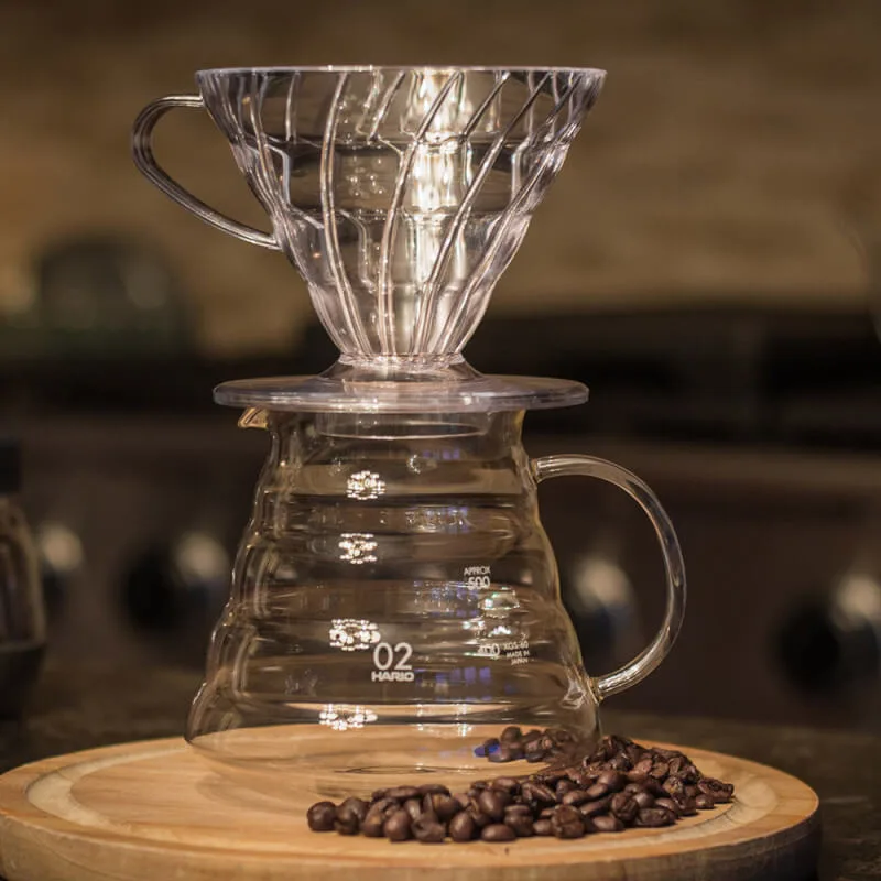 Coador Hario V60 Polipropileno Transparente Tamanho 02 - Imagem 3