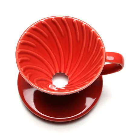 Coador Hario V60 Cerâmica Vermelho Tamanho 01 - Imagem 2
