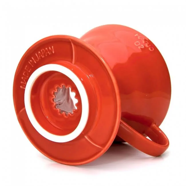 Coador Hario V60 Cerâmica Vermelho Tamanho 02 - Imagem 2