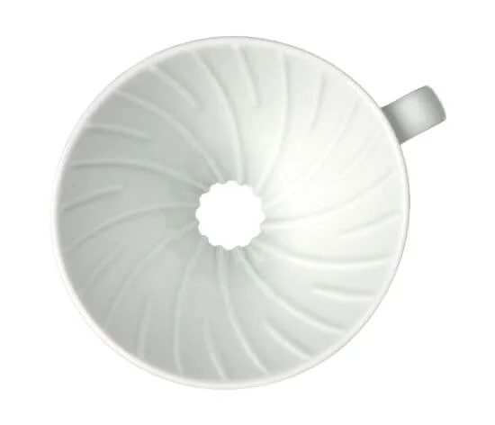 Coador Hario V60 Cerâmica Branco Tamanho 01