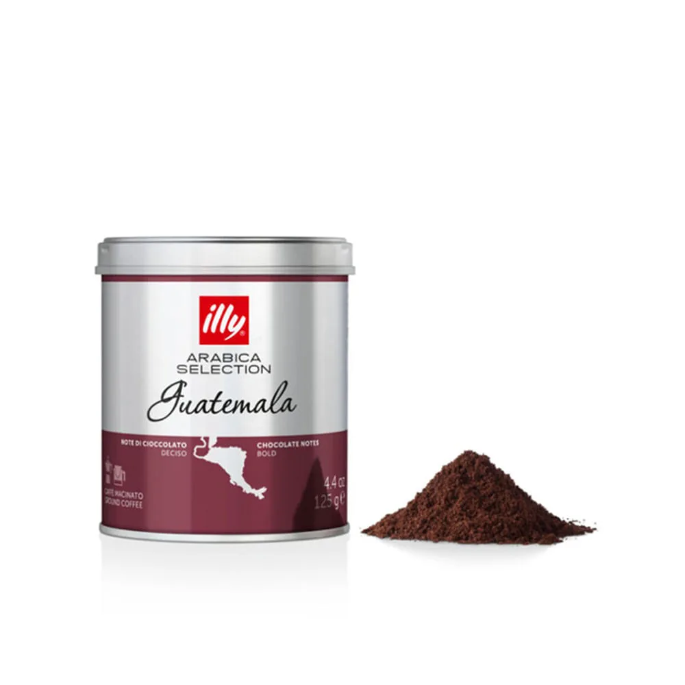 Café Illy moído Guatemala 125g - Imagem 1