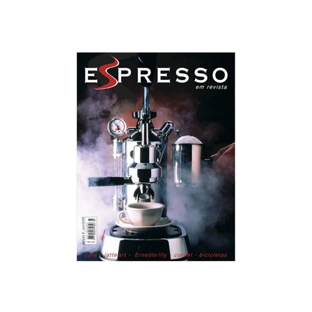 Revista Espresso - Café - Latte Art - Ernesto Illy - Cordel - Bicicletas - Edição 08 - Imagem 1