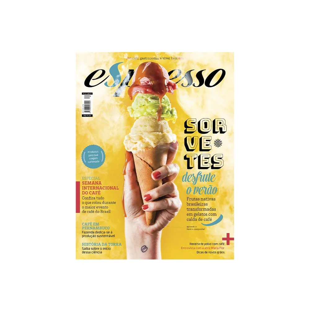 Revista Espresso - Sorvetes Desfrute o Verão - Edição 62