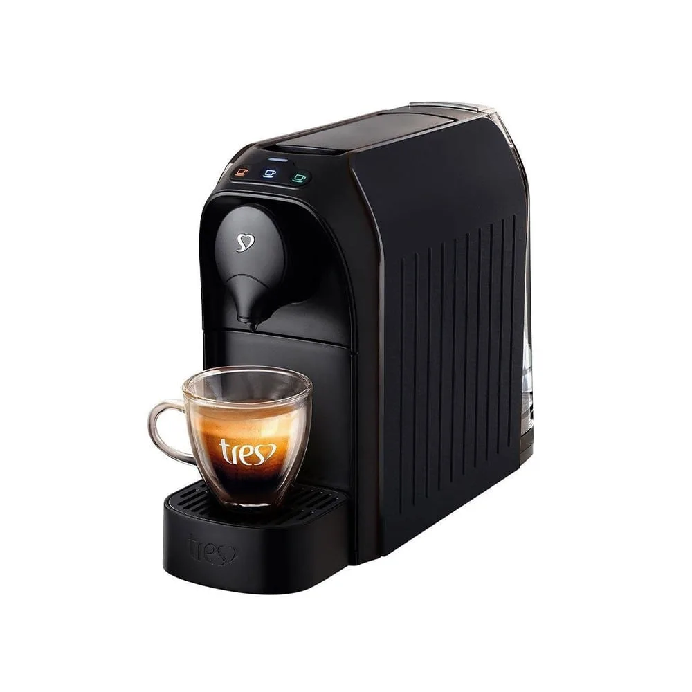Máquina para Café Espresso Três Corações Passione Preta 220V - Imagem 1