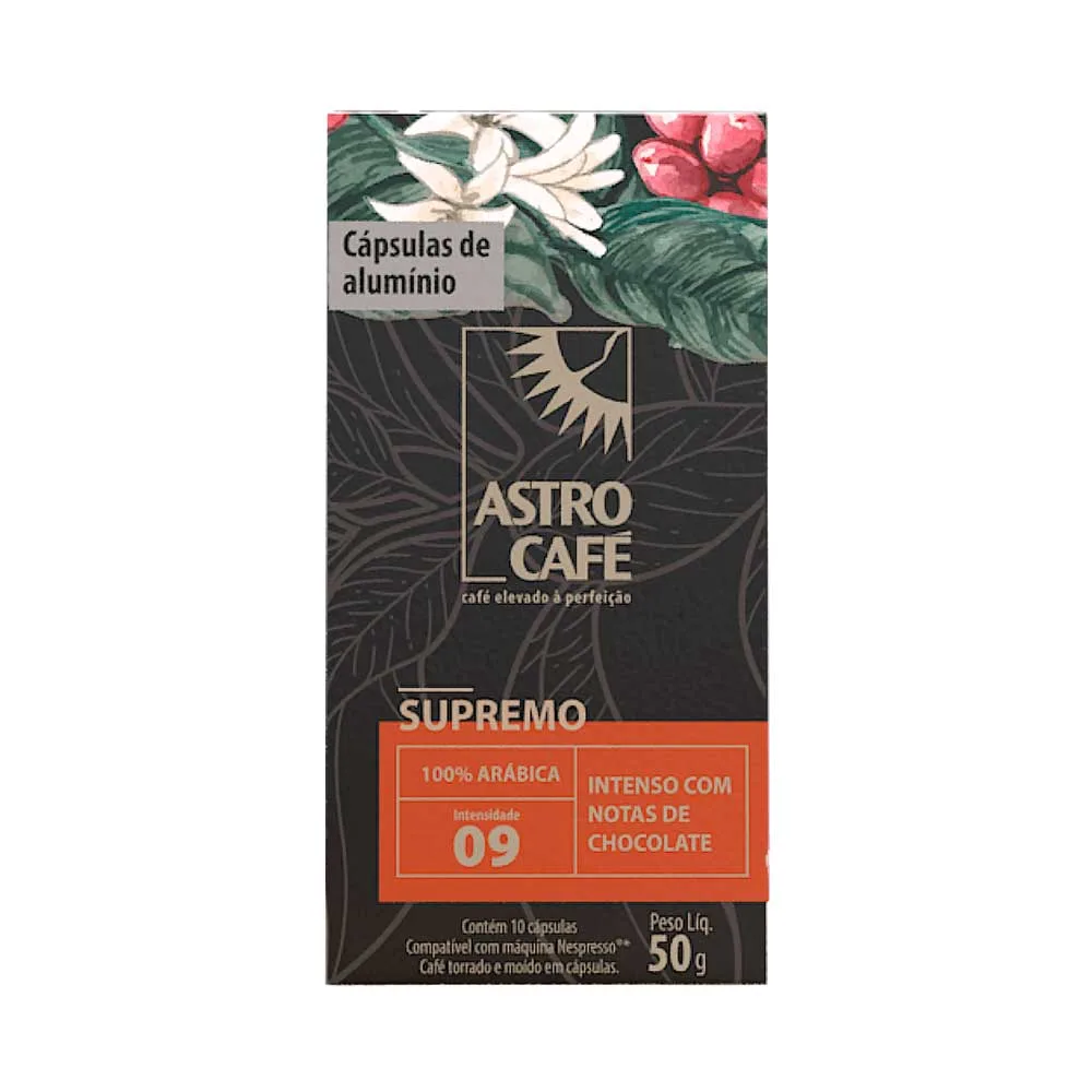 Café Astro Supremo em cápsulas 10 unidades - Imagem 1