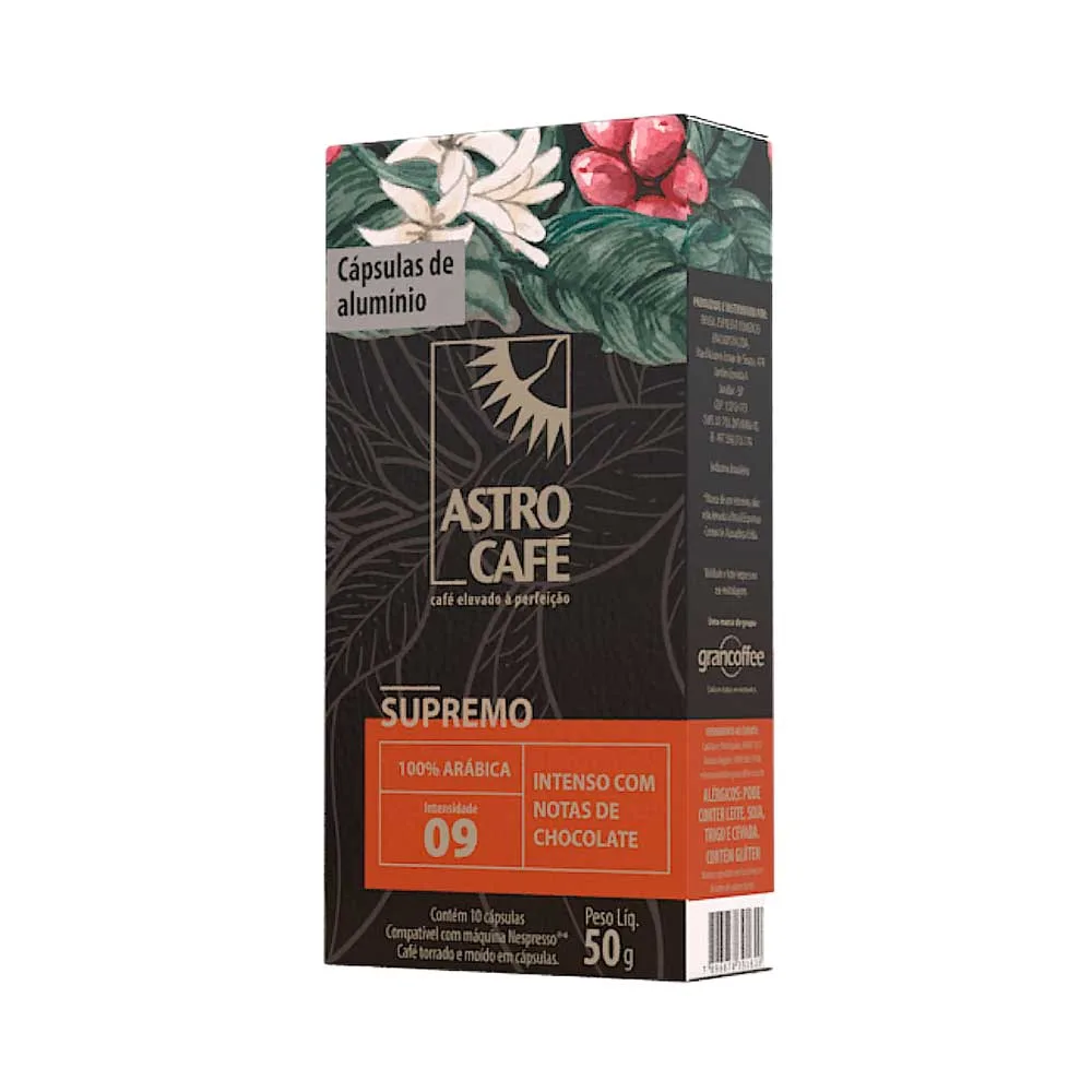 Café Astro Supremo em cápsulas 10 unidades - Imagem 3