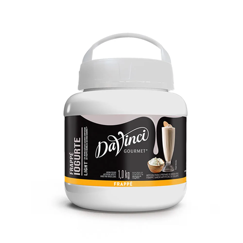 Frappé DaVinci Iogurte Light 1kg - Imagem 1