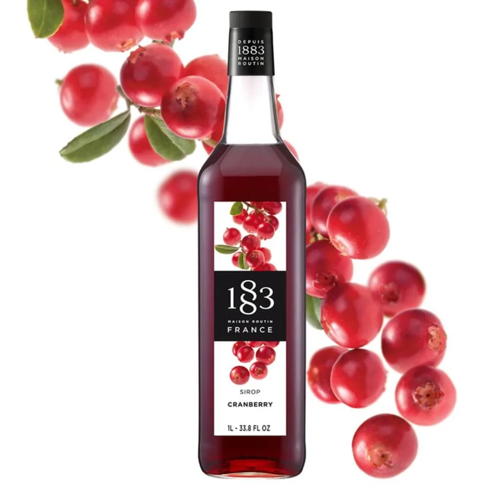 Xarope Routin 1883 Cranberry 1 L - Imagem 1