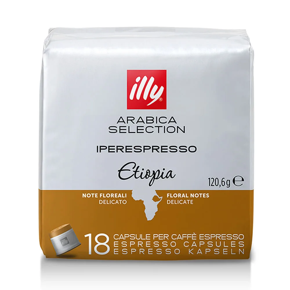 Café Illy IperEspresso Etiópia em cápsulas 18 unidades - Imagem 1