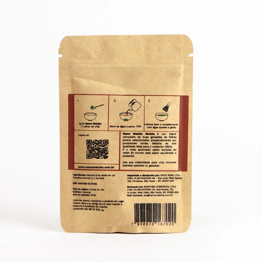 Matcha Barista Namu 30 g - Imagem 2