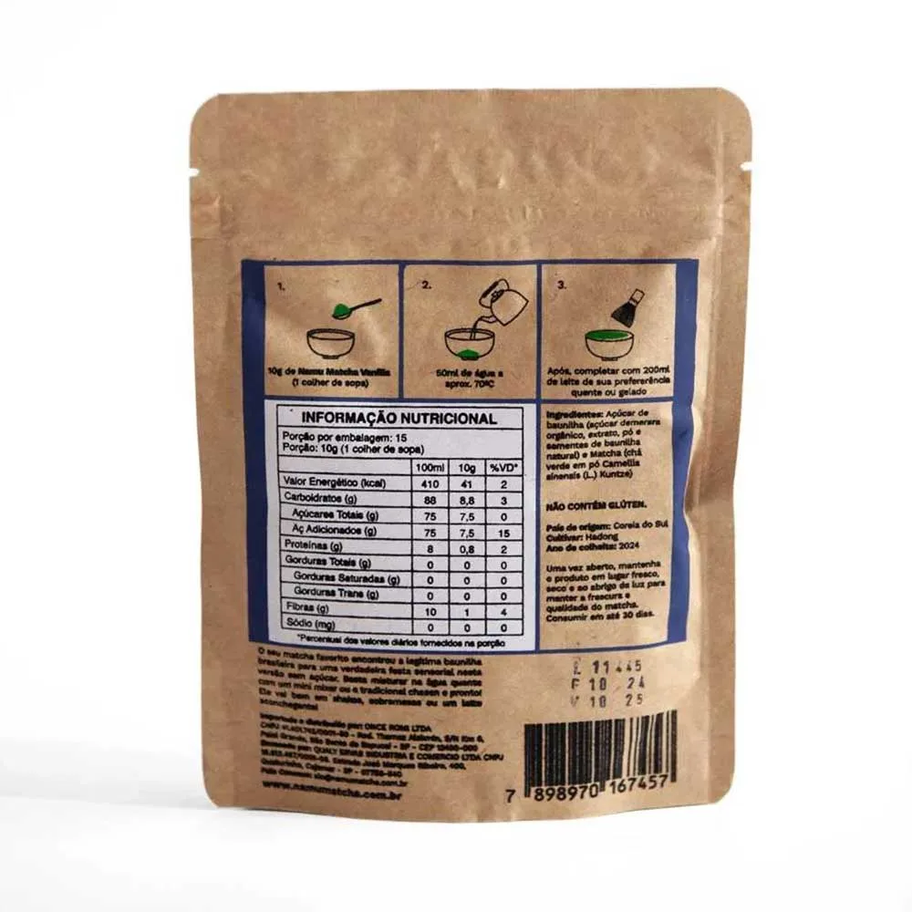 Matcha Baunilha Namu 150 g - Imagem 2