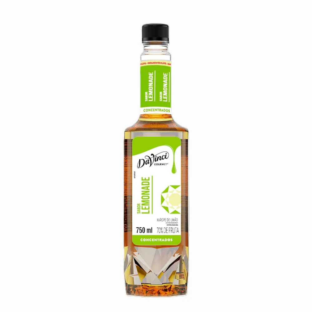 Xarope de Limão Davinci Limonada Concentrada Lemonade 750 ml - Imagem 1