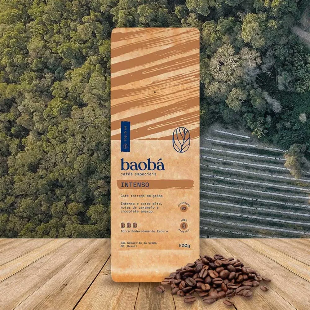 Café Baobá Intenso em grãos 500 g - Imagem 2