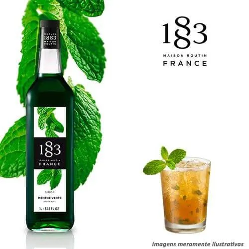 Xarope Routin 1883 Menta Verde 1 L - Imagem 3