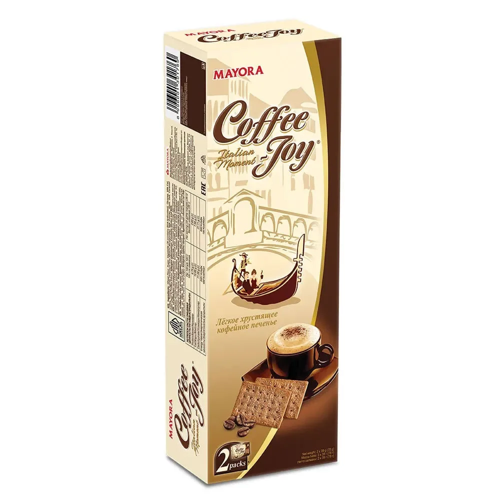 Biscoito de Café Coffee Joy 78 g - Imagem 1