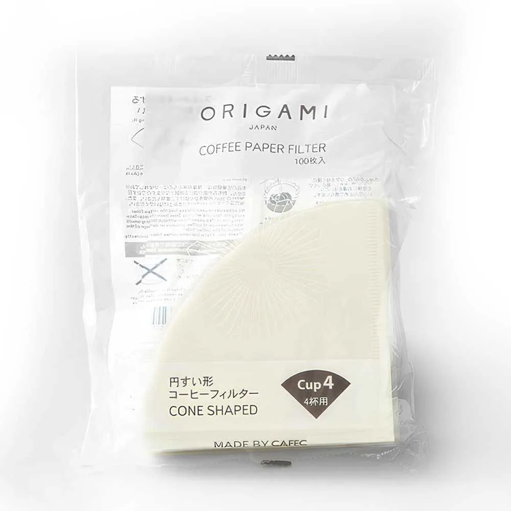 Filtro Origami Branco 100 unidades Tamanho 02 - Imagem 1
