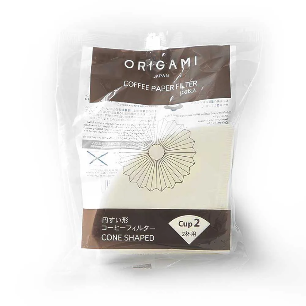 Filtro Origami Branco 100 unidades Tamanho 01 - Imagem 1