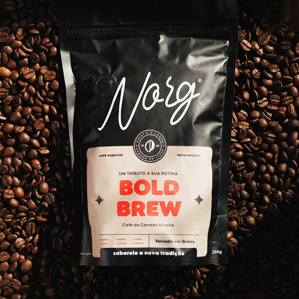 Café Norg Bold Brew em grãos 250 g - Imagem 2