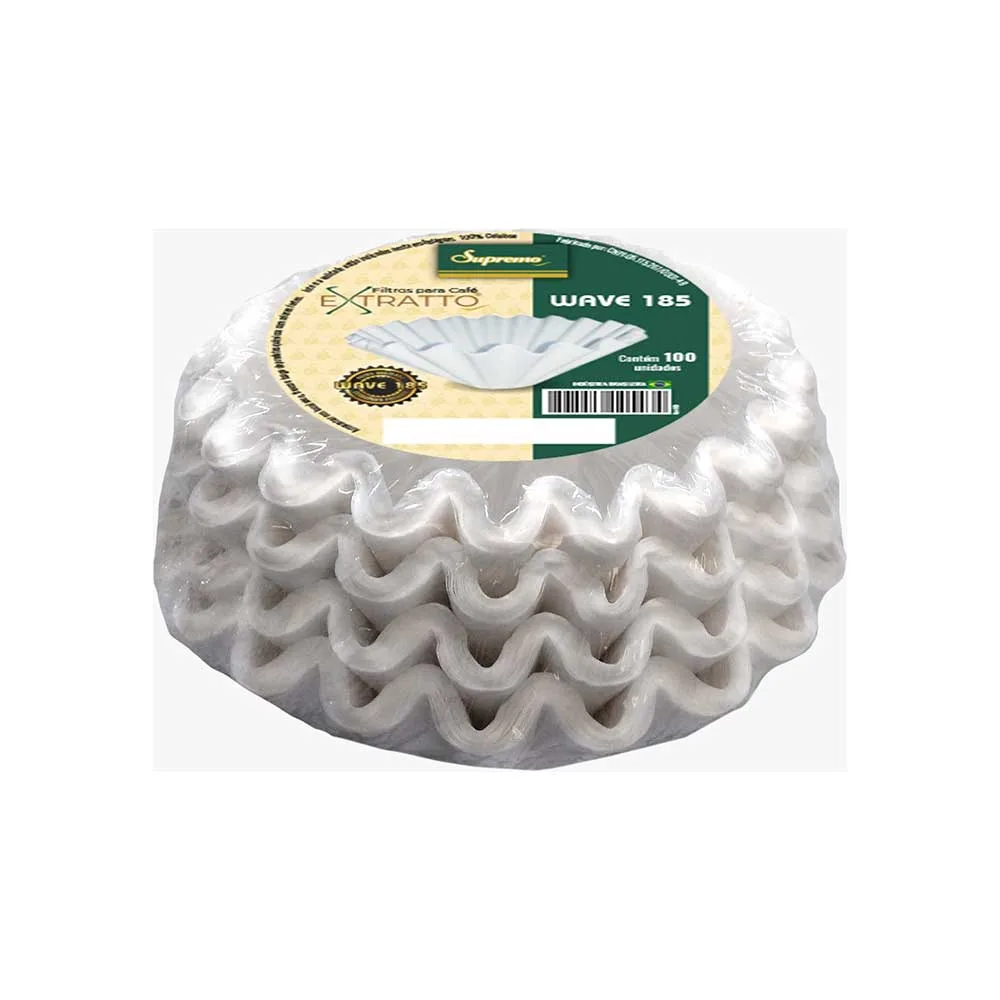 Filtro Extratto Wave 185 Branco 100 unidades - Imagem 2