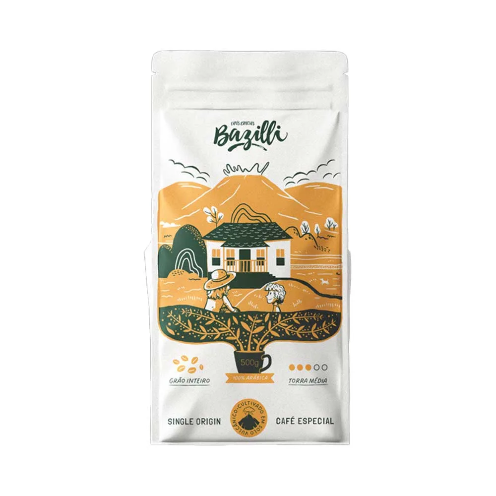 Café Bazilli em grãos 500 g