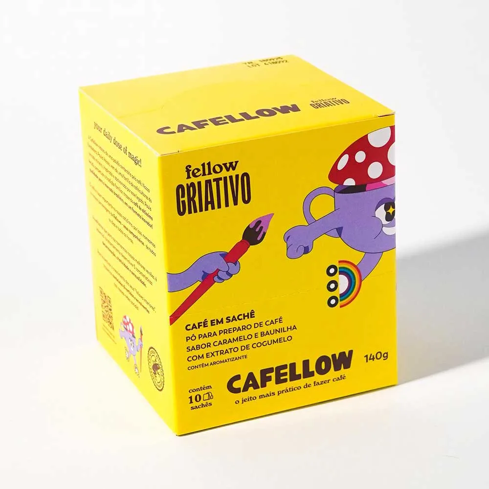 Café Cafellow Criativo em Sachê 10 unidades