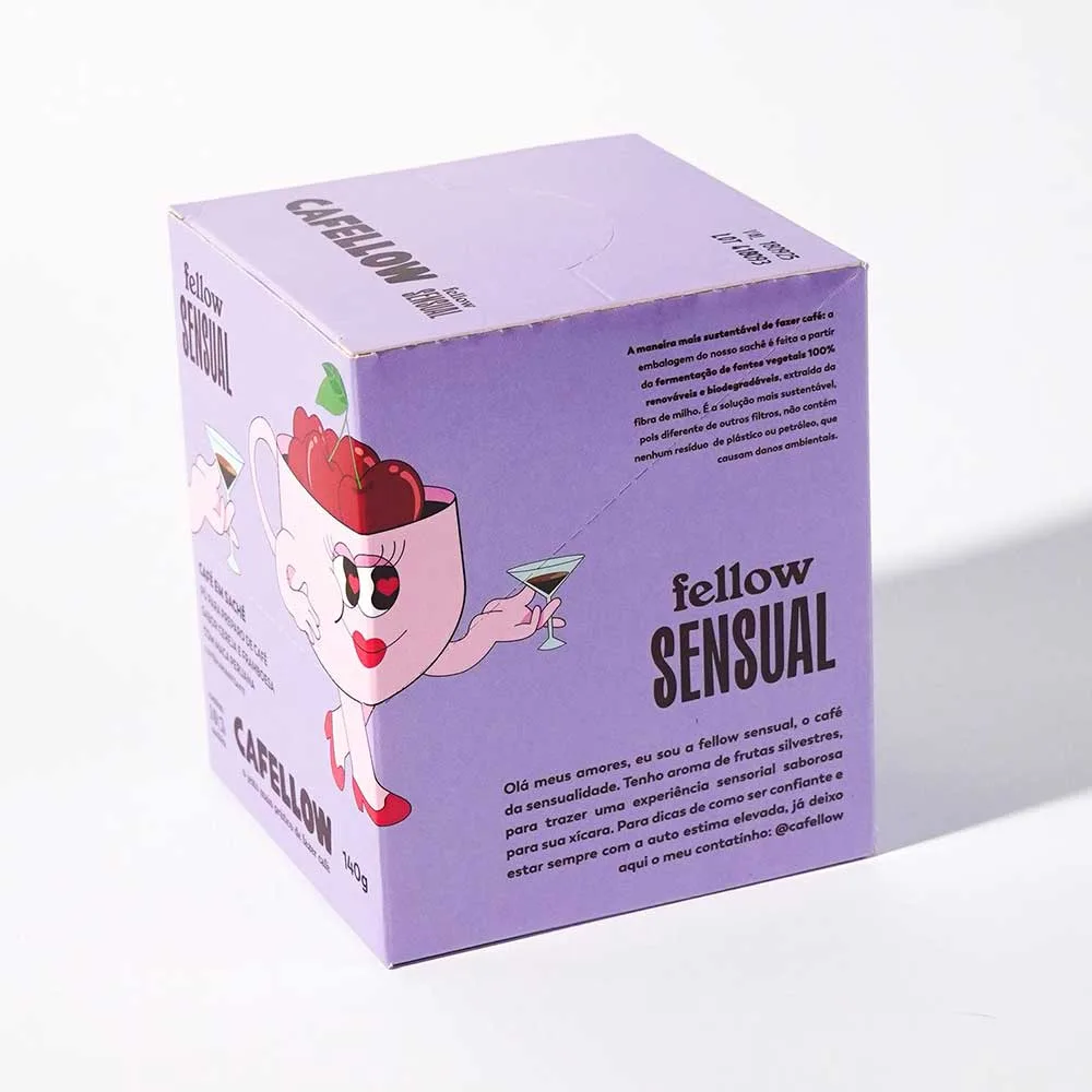 Café Cafellow Sensual em Sachê 10 unidades - Imagem 3