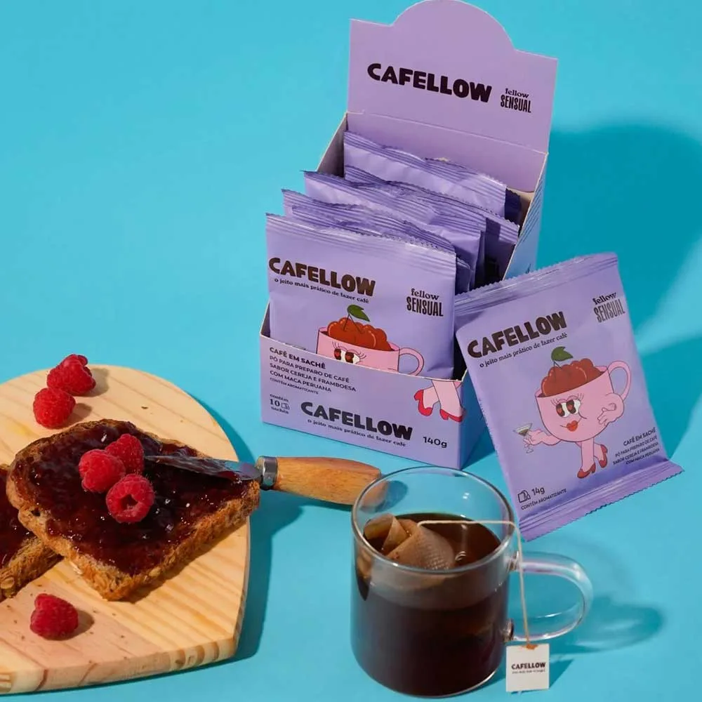 Café Cafellow Sensual em Sachê 10 unidades - Imagem 7