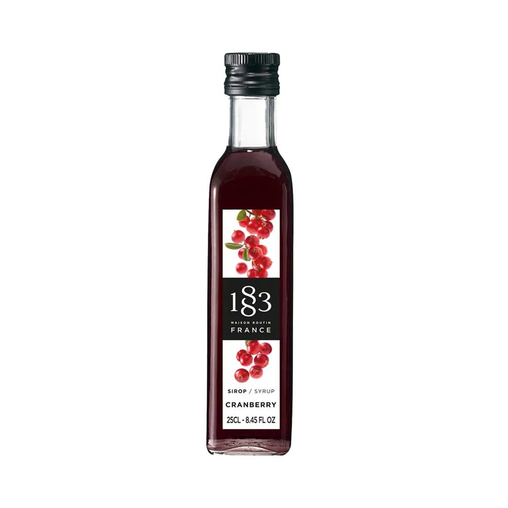 Xarope 1883 Routin de Cranberry 250 ml - Imagem 1