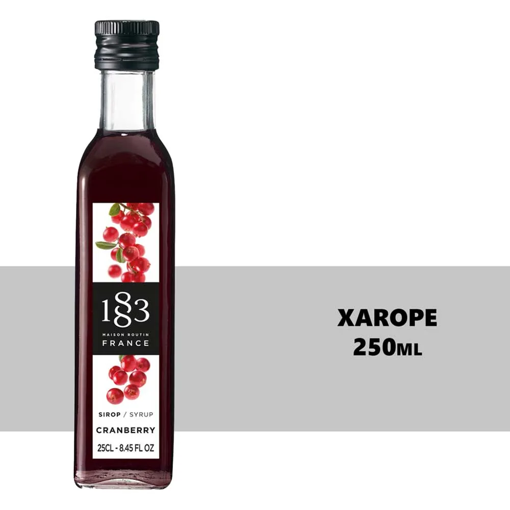 Xarope 1883 Routin de Cranberry 250 ml - Imagem 2