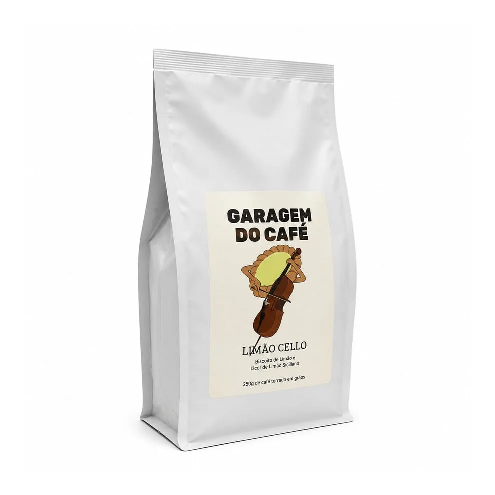 Café Garagem do Café Limão Cello em grãos 250 g - Imagem 2
