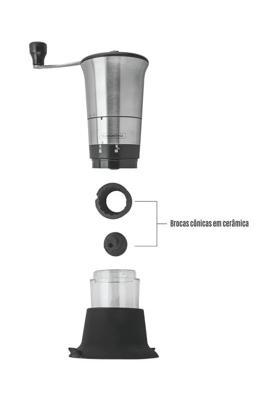Moedor de Café Manual Tramontina em Aço Inox 55 g - Imagem 3