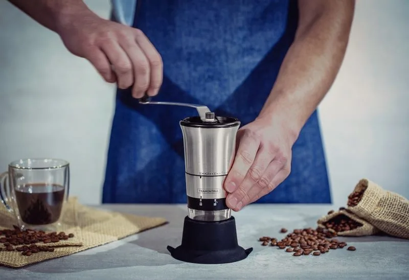 Moedor de Café Manual Tramontina em Aço Inox 55 g - Imagem 6