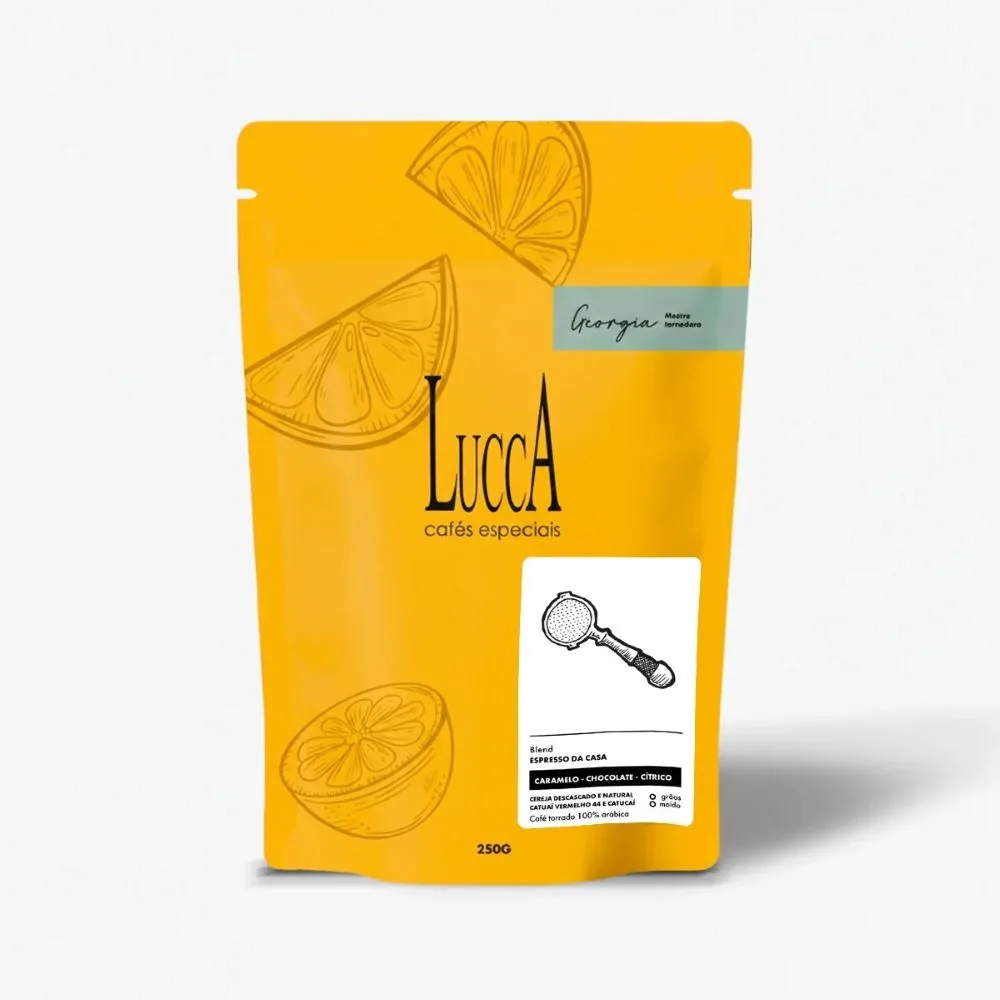 Café Lucca Espresso da Casa em grãos 250 g