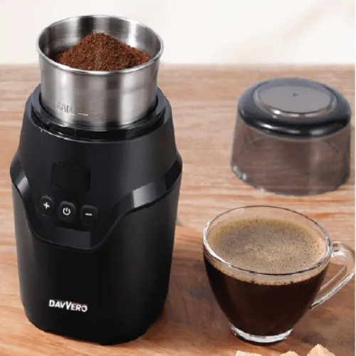 Moedor de Café Elétrico Labravia DavVero Preto 127 V - Imagem 3