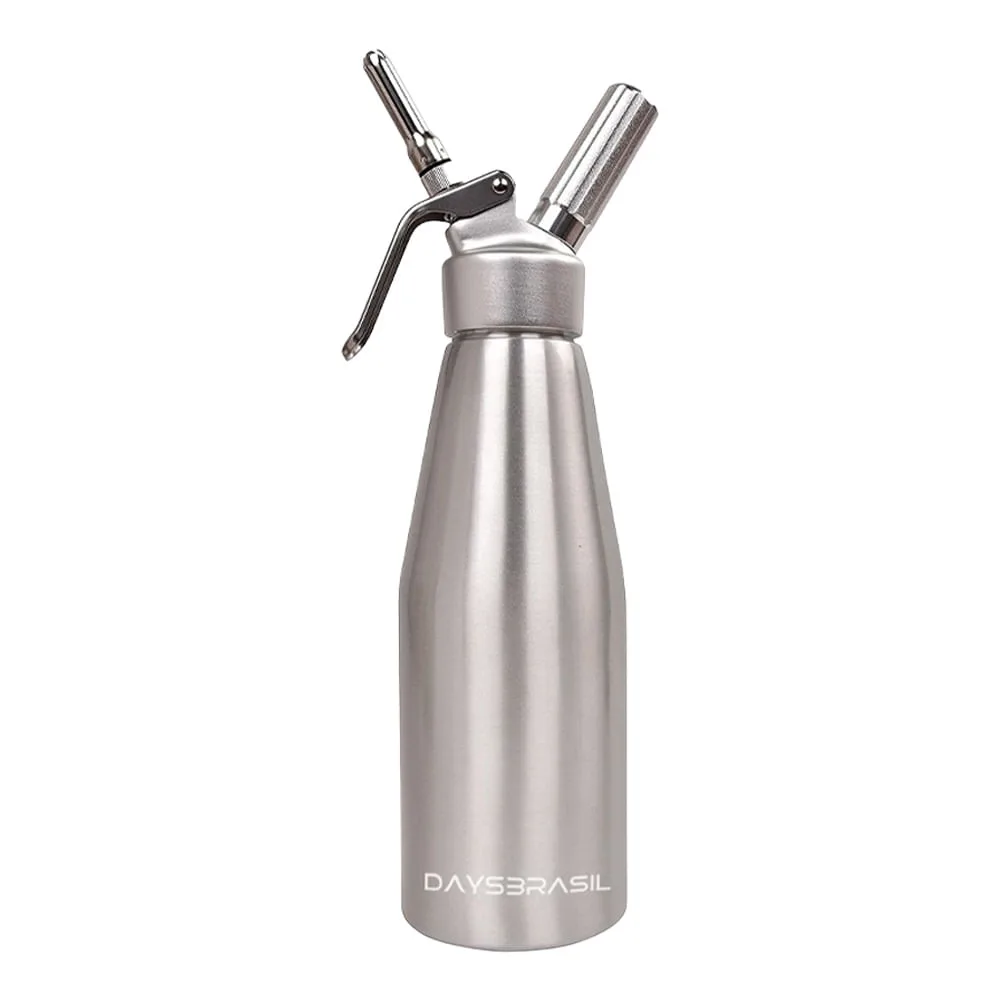 Garrafa para Chantilly DaysBrasil de Alumínio 500 ml - Imagem 1