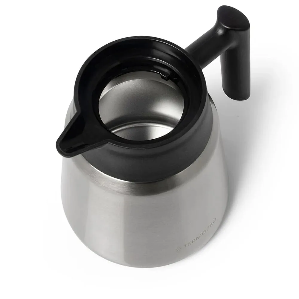 Garrafa Térmica Termopro Aço Inox Geisha Prata 1 L - Imagem 3