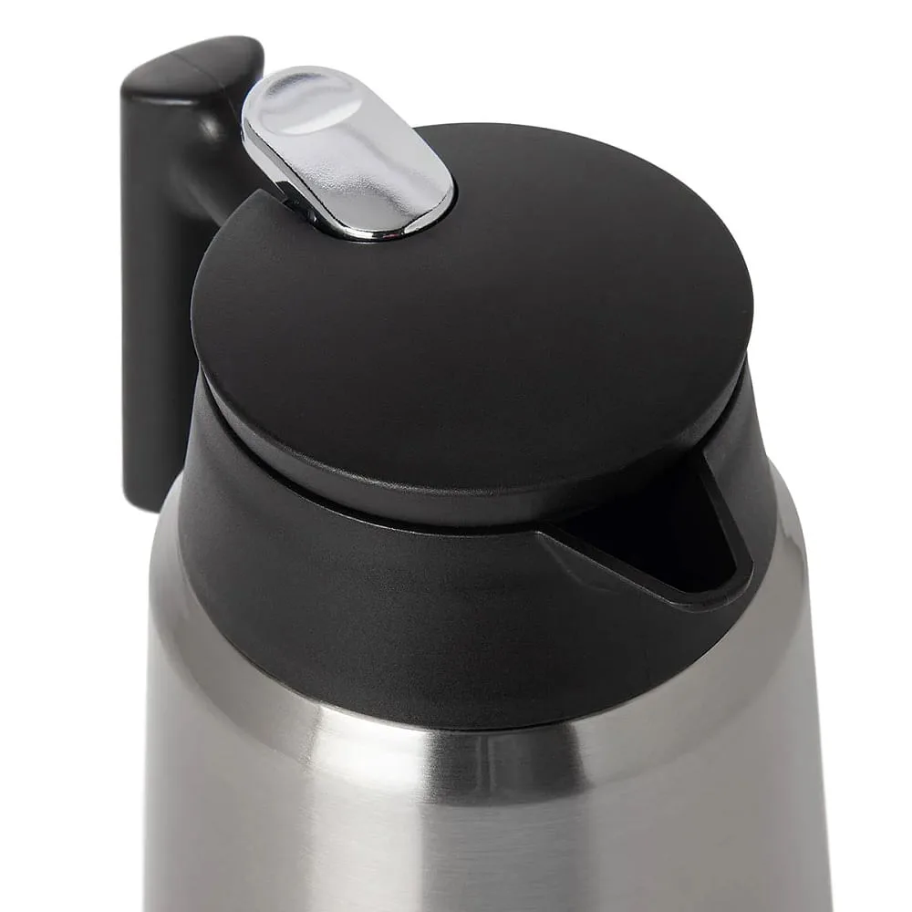 Garrafa Térmica Termopro Aço Inox Geisha Prata 1,5 L - Imagem 4
