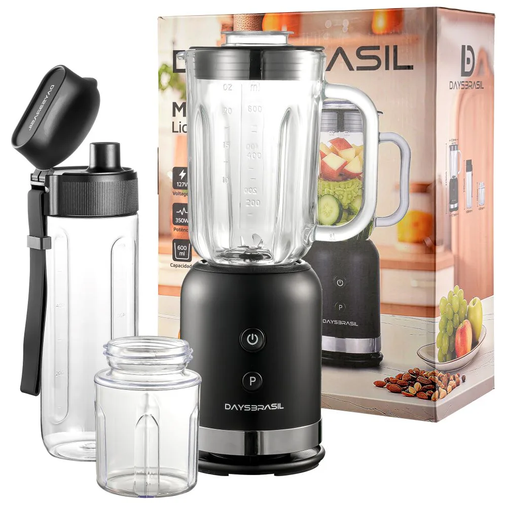 Mini Liquidificador DaysBrasil 220 V - Imagem 1