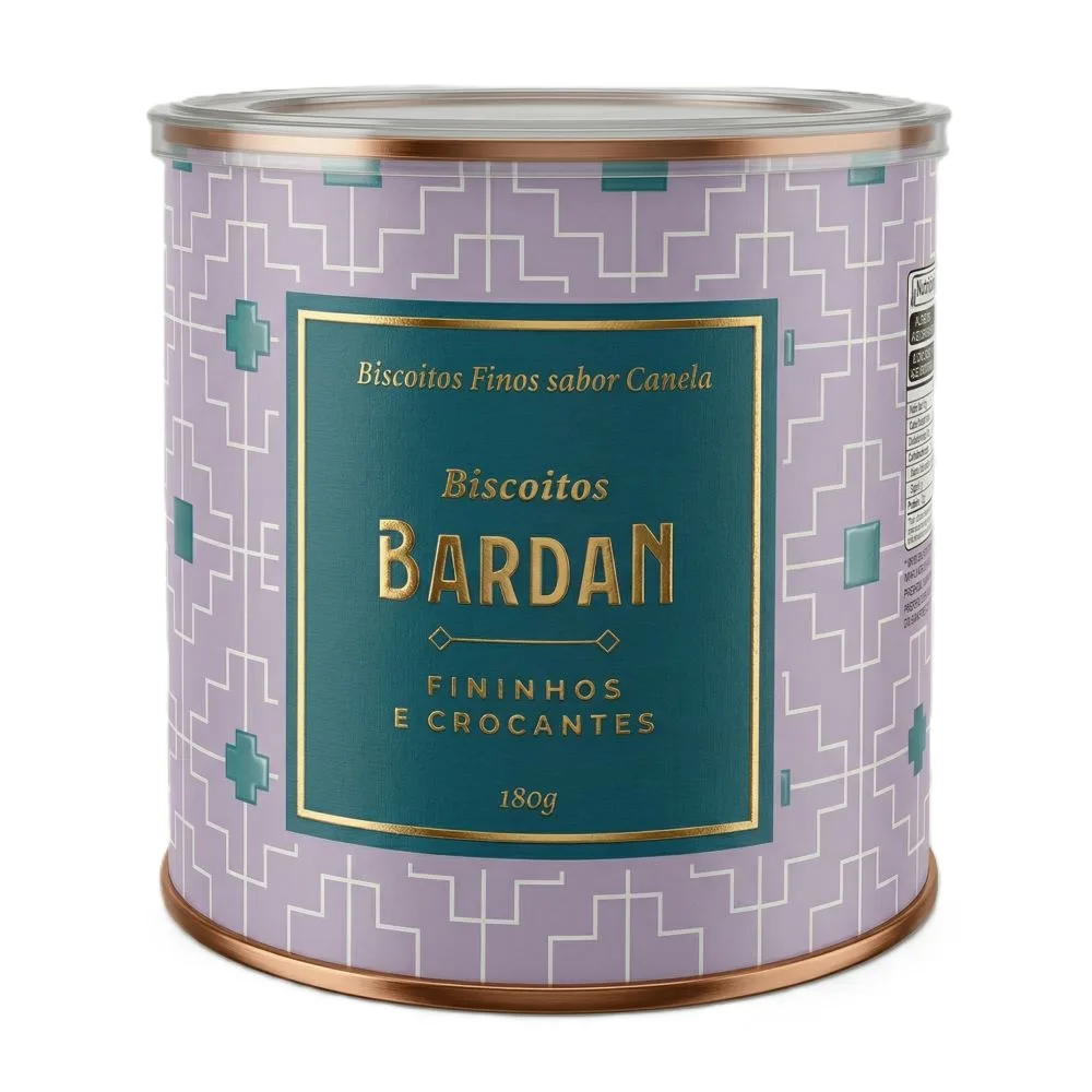 Biscoitos Bardan Canela 180 g - Imagem 1