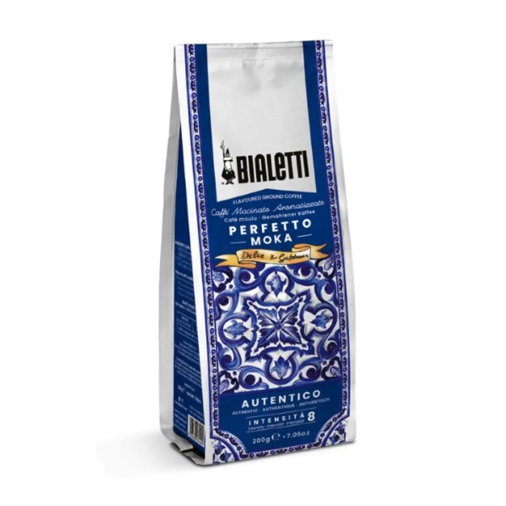 Café Perfetto Moka Dolce & Gabbana Bialetti moído 200 g - Imagem 3