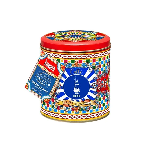 Café Perfetto Moka Carretto Dolce & Gabbana Bialetti moído 200 g