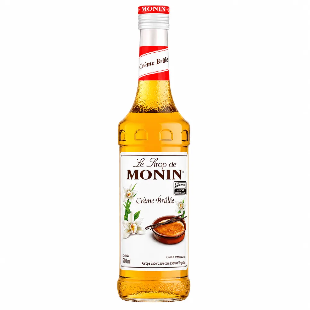 Xarope MONIN Crème Brûlée 700 ml - Imagem 1