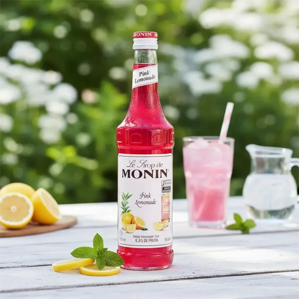 Xarope Monin Pink Lemonade 700 ml - Imagem 2