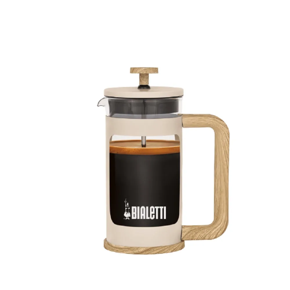 Cafeteira French Press Bialetti Woody Bege 350 ml