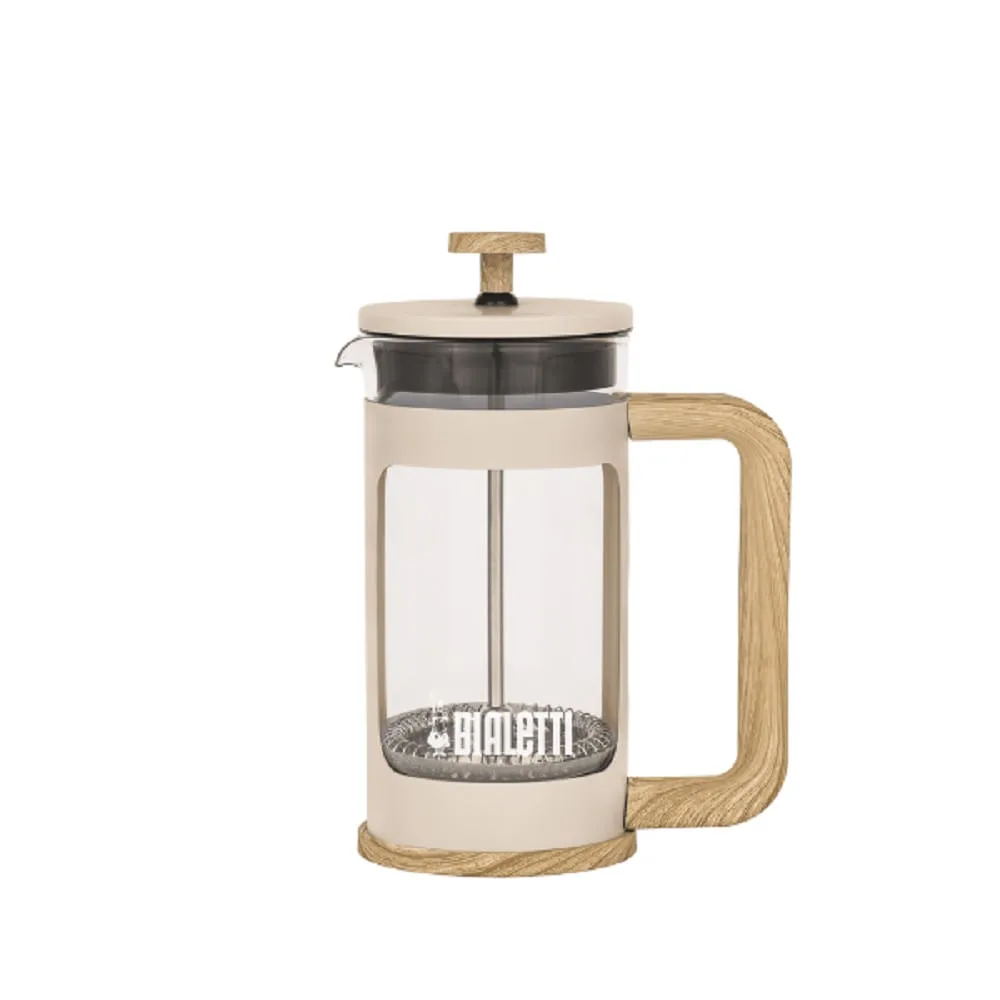 Cafeteira French Press Bialetti Woody Bege 350 ml